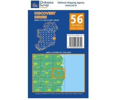 OSI Discovery Series Sheet 56 Lamfold Map adventure.ie