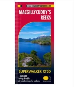 Harvey MacGillycuddy's Reeks 1:30000