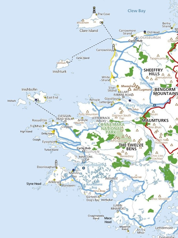 Adventure Map Of Ireland