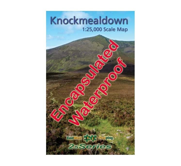 Knockmealdown 1:25000 Encapsulated Map