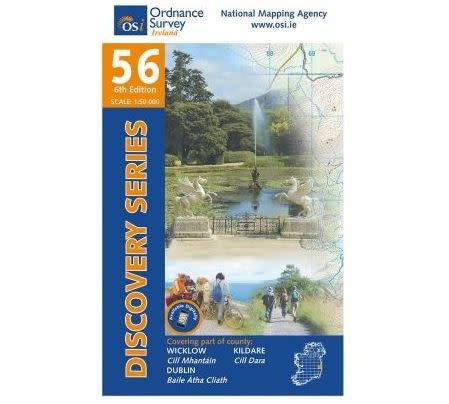 OSI Discovery Series Sheet 56 Lamfold Map adventure.ie