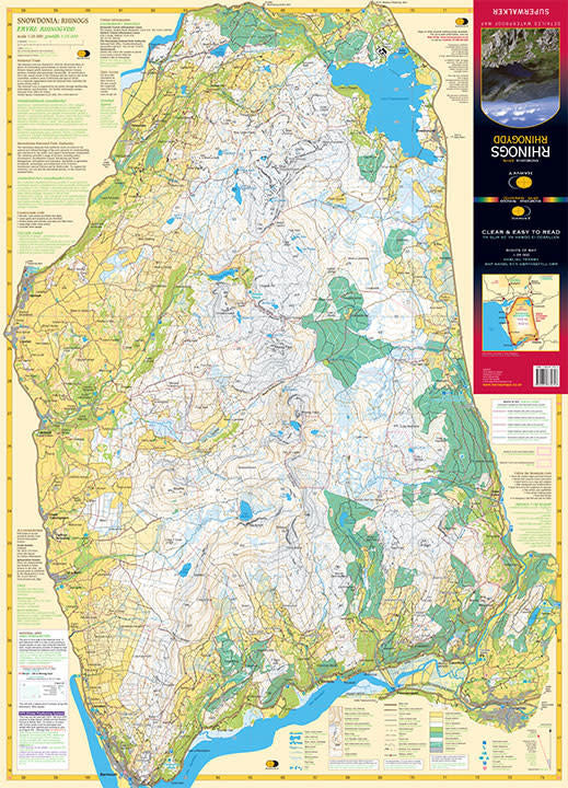 Harvey Snowden Rhinogs 1:25000