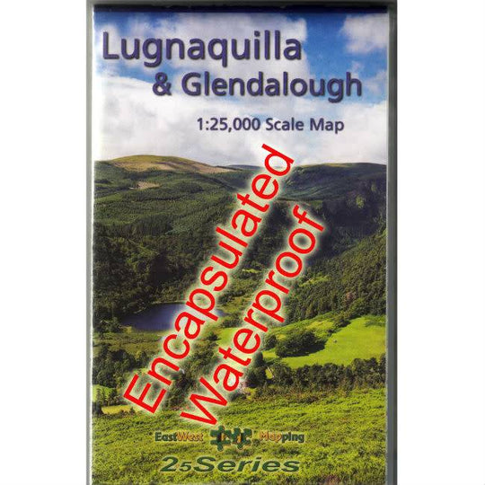 Lugnaquilla & Glendalough 1:25000 Encapsulated Map adventure.ie