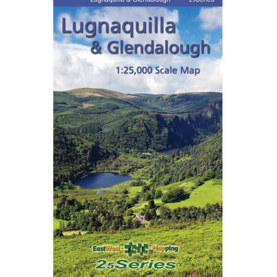 Lugnaquilla & Glendalough 1:25000 Paper Map