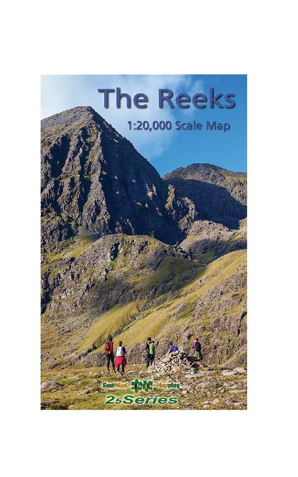 The Reeks 1;20,000 Paper Map