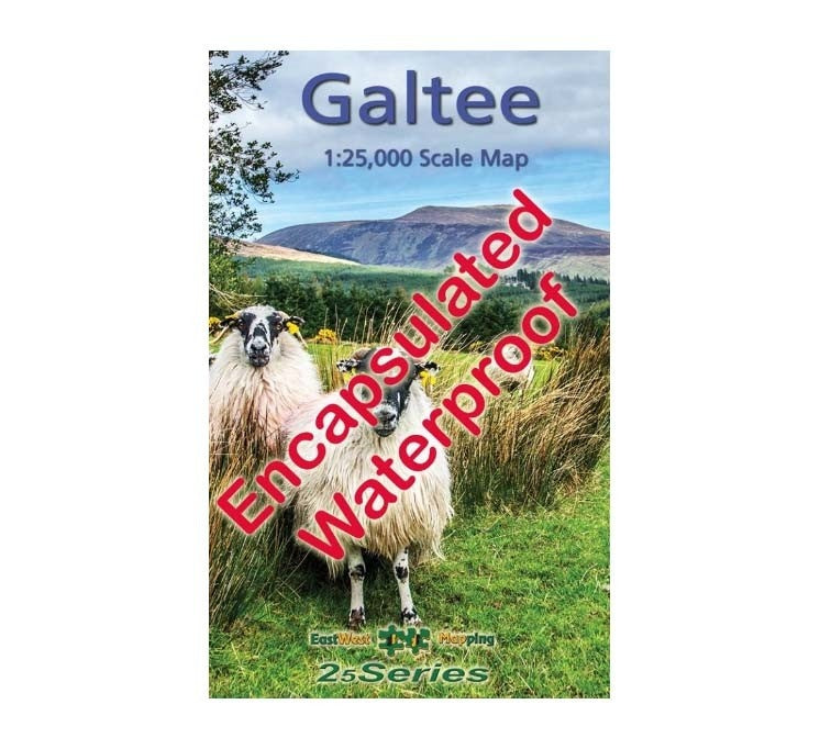 Galtee 1:25000 Encapsulated Map adventure.ie – Adventure.ie