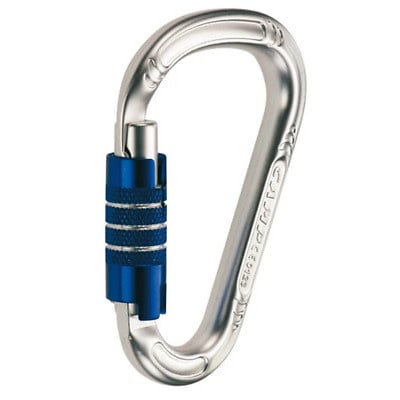 HMS 3Lock  Carabiner Silver