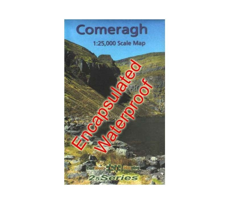 Comeragh 1:25000 Encapsulated Map adventure.ie