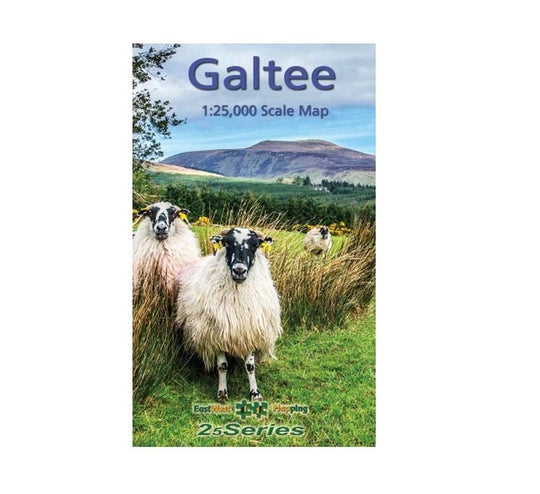 Galtee 1:25000 Paper Map adventure.ie