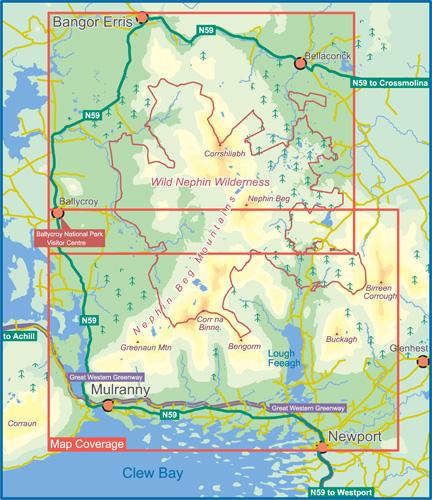Wild Nephin 1:25,000 Map